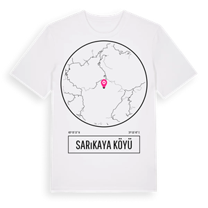 Sarıkaya Köyü t-shirt – ekologisk bomull t-shirt från Pinshirt