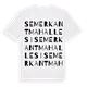Semerkant Mahallesi ordlek t-shirt