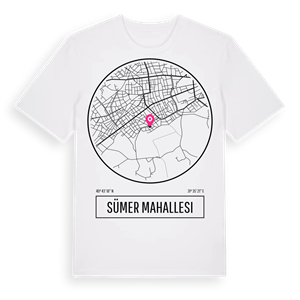 Sümer Mahallesi t-shirt – ekologisk bomull t-shirt från Pinshirt