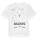Susuz Köyü karta t-shirt