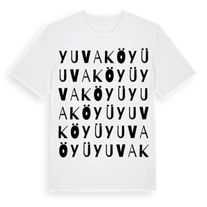 Yuva Köyü ordlek t-shirt – ekologisk bomull t-shirt från Pinshirt