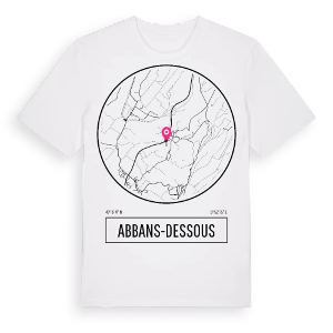 Abbans-Dessous t-shirt – ekologisk bomull t-shirt från Pinshirt