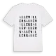 Abbévillers ordlek t-shirt