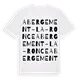 Abergement-la-Ronce ordlek t-shirt