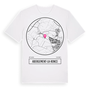Abergement-la-Ronce t-shirt – ekologisk bomull t-shirt från Pinshirt