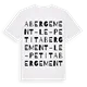 Abergement-le-Petit ordlek t-shirt