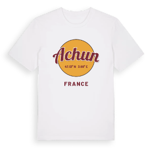 Achun cirkel t-shirt – ekologisk bomull t-shirt från Pinshirt