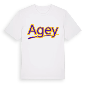 Agey baseball t-shirt – ekologisk bomull t-shirt från Pinshirt