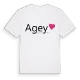 Agey hjärta t-shirt