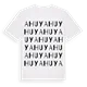 Ahuy ordlek t-shirt