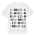 Aignay-le-Duc ordlek t-shirt