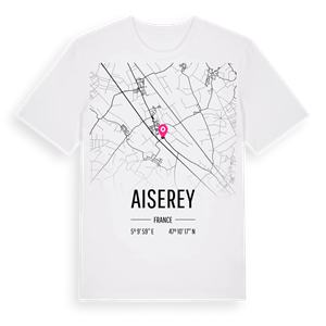 Aiserey karta t-shirt – ekologisk bomull t-shirt från Pinshirt