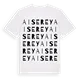 Aiserey ordlek t-shirt