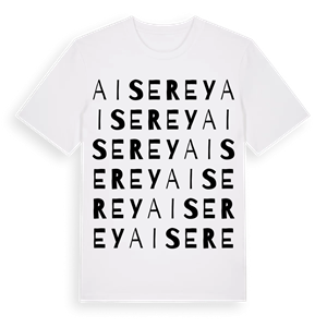 Aiserey ordlek t-shirt – ekologisk bomull t-shirt från Pinshirt
