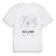 Aloxe-Corton karta t-shirt