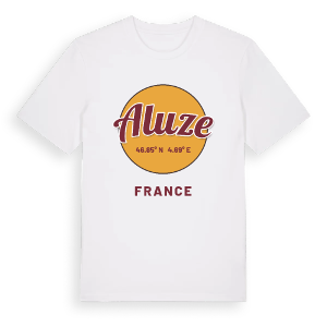 Aluze cirkel t-shirt – ekologisk bomull t-shirt från Pinshirt
