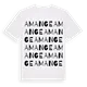 Amange ordlek t-shirt
