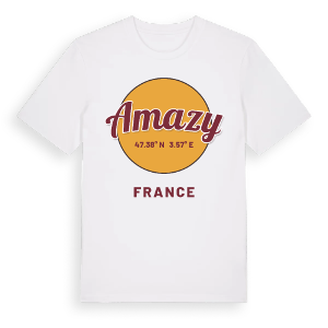 Amazy cirkel t-shirt – ekologisk bomull t-shirt från Pinshirt