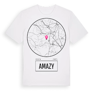 Amazy t-shirt – ekologisk bomull t-shirt från Pinshirt