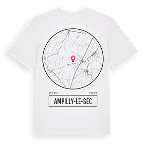 Ampilly-le-Sec t-shirt – ekologisk bomull t-shirt från Pinshirt