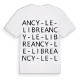 Ancy-le-Libre ordlek t-shirt