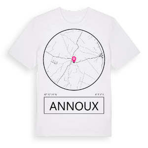 Annoux t-shirt – ekologisk bomull t-shirt från Pinshirt