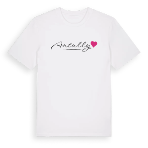 Antully hjärta t-shirt – ekologisk bomull t-shirt från Pinshirt