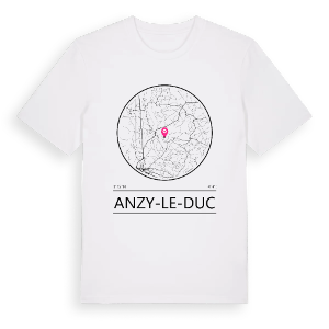 Anzy-le-Duc t-shirt – ekologisk bomull t-shirt från Pinshirt