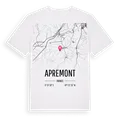 Apremont karta t-shirt