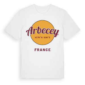 Arbecey cirkel t-shirt – ekologisk bomull t-shirt från Pinshirt