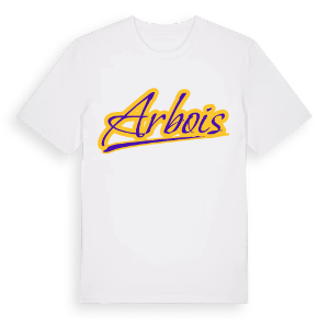 Arbois baseball t-shirt – ekologisk bomull t-shirt från Pinshirt
