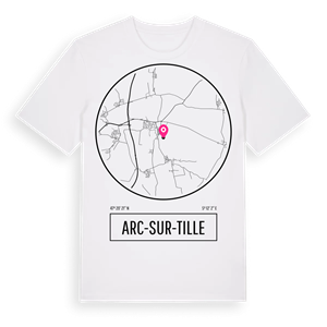 Arc-sur-Tille t-shirt – ekologisk bomull t-shirt från Pinshirt