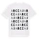 Arceau ordlek t-shirt