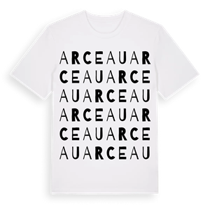 Arceau ordlek t-shirt – ekologisk bomull t-shirt från Pinshirt