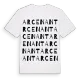 Arcenant ordlek t-shirt