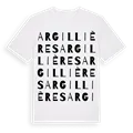 Argillières ordlek t-shirt