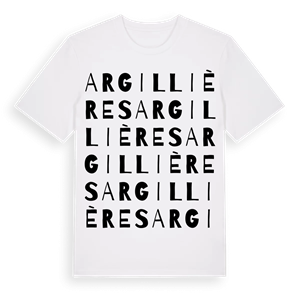 Argillières ordlek t-shirt – ekologisk bomull t-shirt från Pinshirt