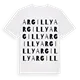 Argilly ordlek t-shirt