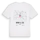 Arnay-le-Duc karta t-shirt