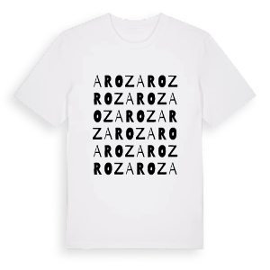 Aroz ordlek t-shirt – ekologisk bomull t-shirt från Pinshirt