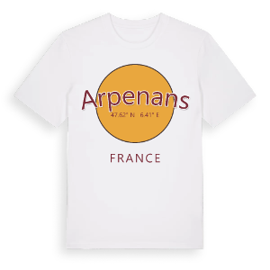 Arpenans cirkel t-shirt – ekologisk bomull t-shirt från Pinshirt