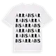 Arrans ordlek t-shirt