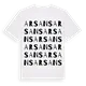 Arsans ordlek t-shirt