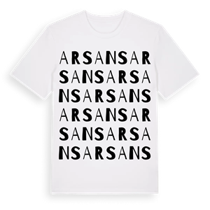 Arsans ordlek t-shirt – ekologisk bomull t-shirt från Pinshirt