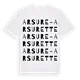 Arsure-Arsurette ordlek t-shirt