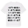 Arthonnay ordlek t-shirt