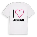 Jag älskar Asnan t-shirt stort tryck