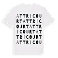Attricourt ordlek t-shirt