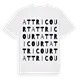 Attricourt ordlek t-shirt