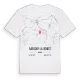 Aubigny-la-Ronce karta t-shirt